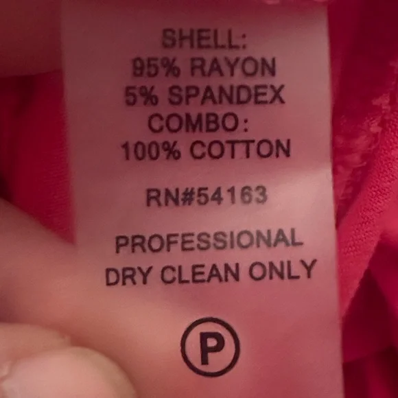 Calvin Klein Pink Lace Bodice Maxi Dress Size 6 - Picture 10 of 11